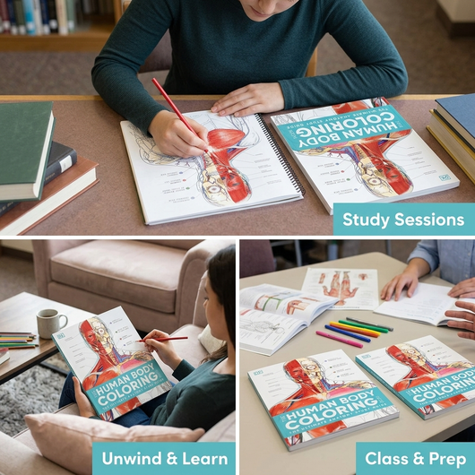 Three ways to use the coloring book