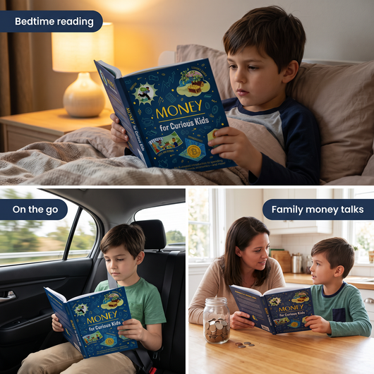 Bedtime, on the go and family money talks