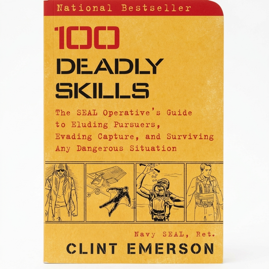 PAGEBOUND 100 Deadly Skills paperback book cover